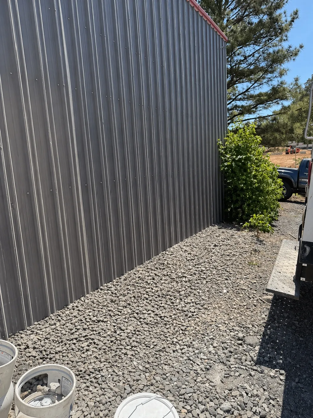 Commercial Pallet & Debris Cleanup in Holly Springs, GA — cleared area
